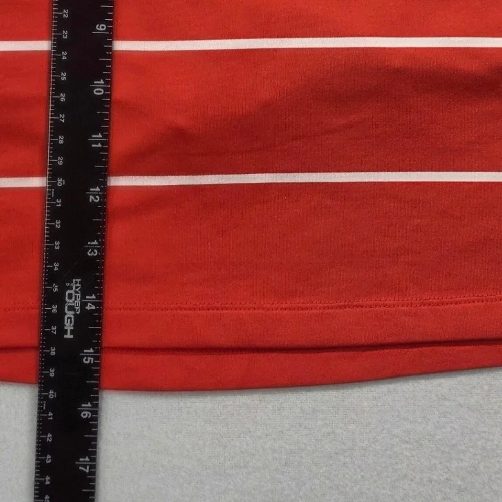 Nike Golf Dri-FIT Striped Skort Tennis Athletic Skirt Built-In Shorts Red M EUC